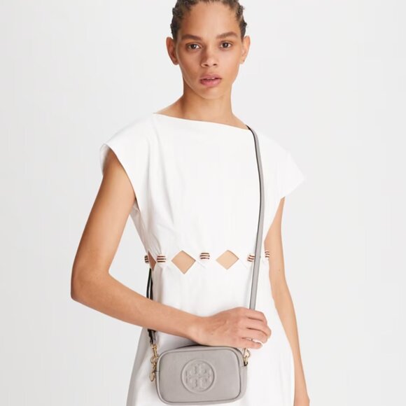 🩶NWOT Rare Tory Burch Perry Bombe Mini Bag 🩶 - Picture 4 of 7